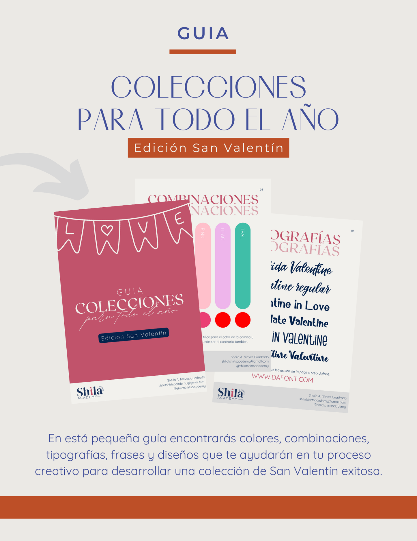 Guía: Colecciones para todo el año | Edición San Valentín