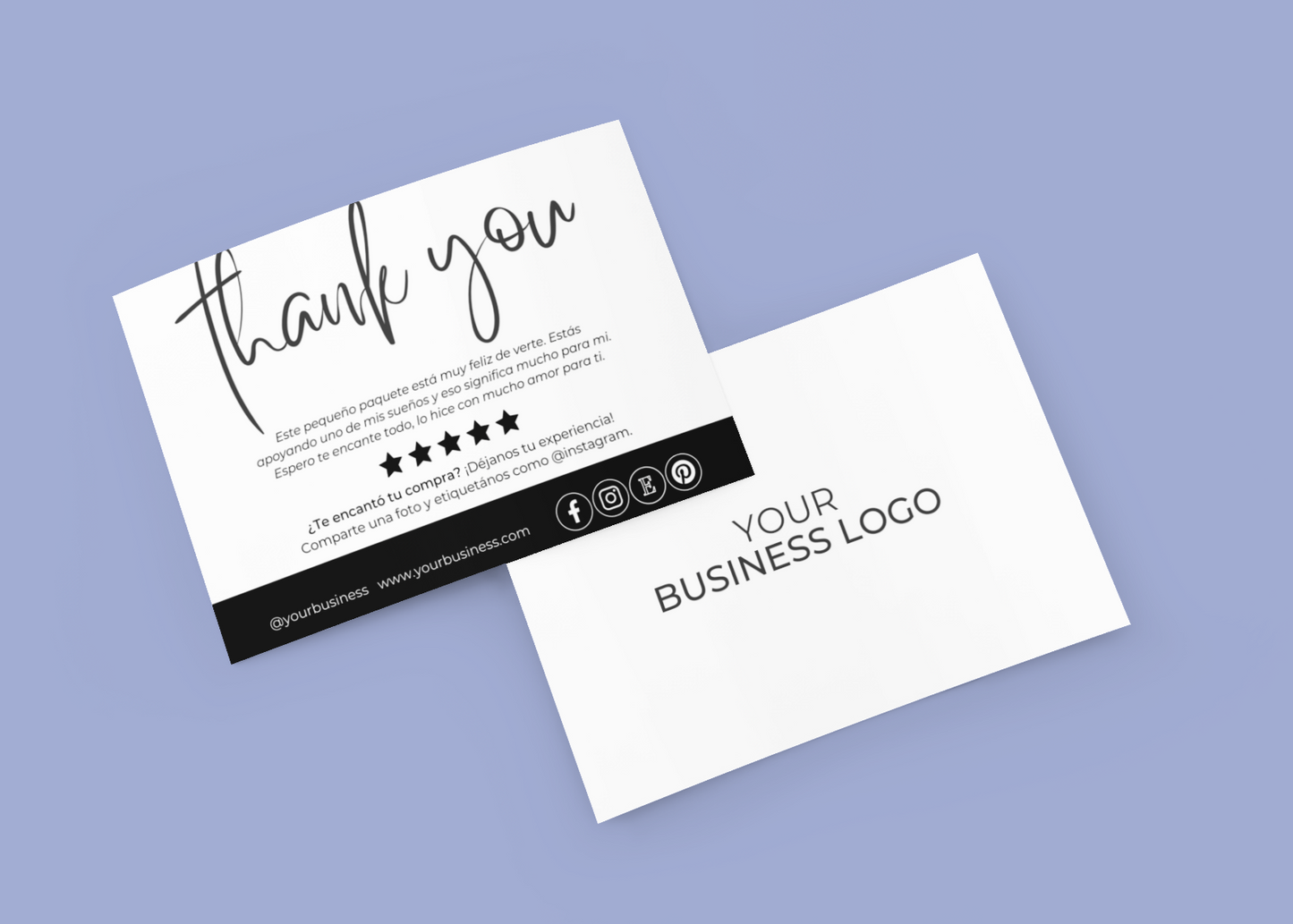 Thank You Card | Template