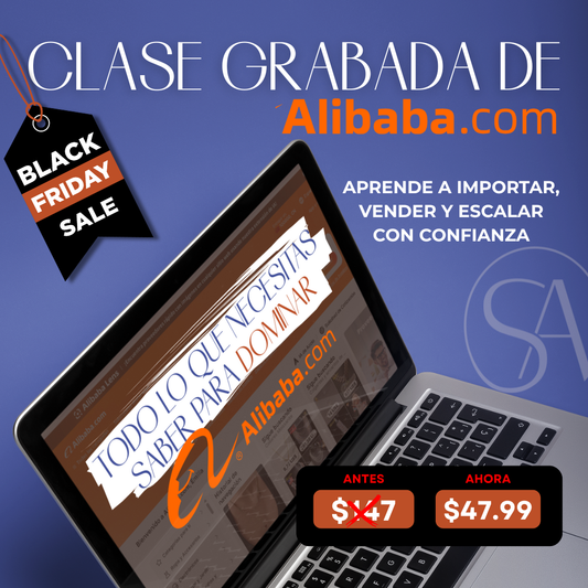 Clase grabada: Cómo crear productos desde cero en Alibaba
