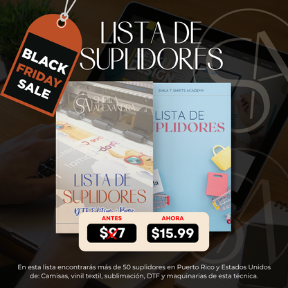 Bundle: Lista de Suplidores