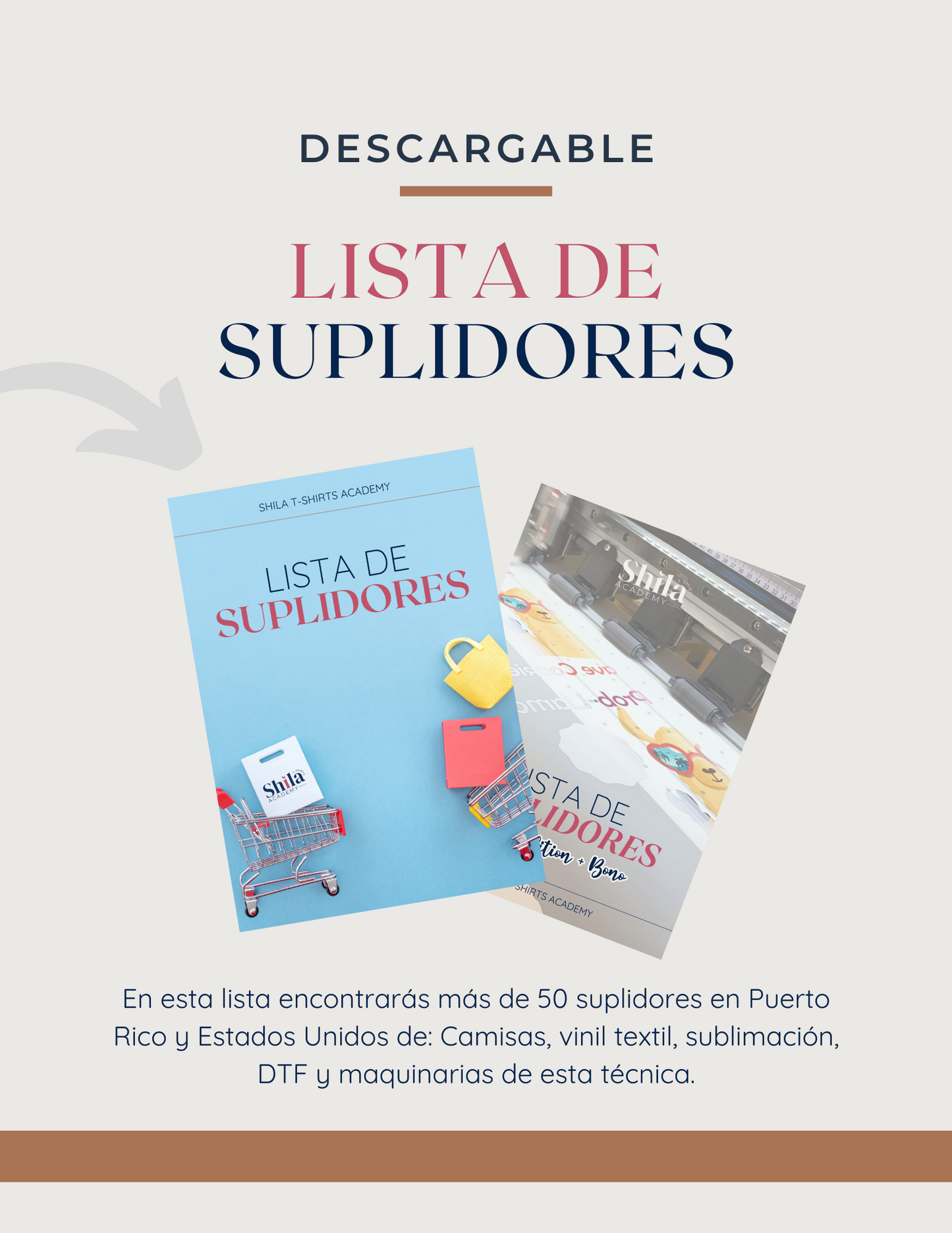 Bundle: Lista de Suplidores