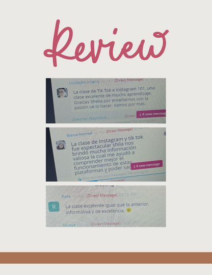 Instagram y Tiktok 101