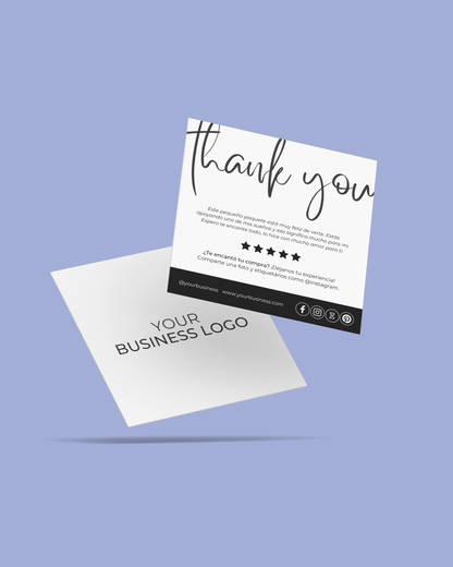 Thank You Card | Template
